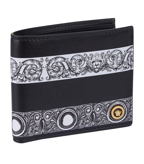 fake versace h&|authentic Versace wallet.